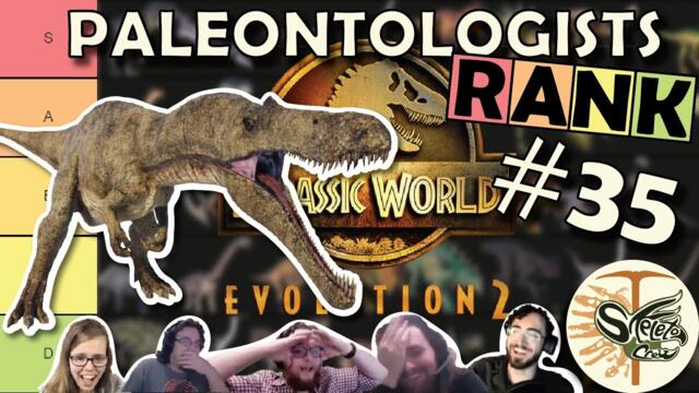WHY THE LONG FACE? | Paleontologists rank SUCHOMIMUS in Jurassic World: Evolution 2