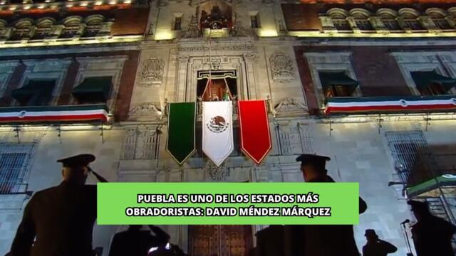 Puebla es uno de los estados más obradoristas: David Méndez Márquez