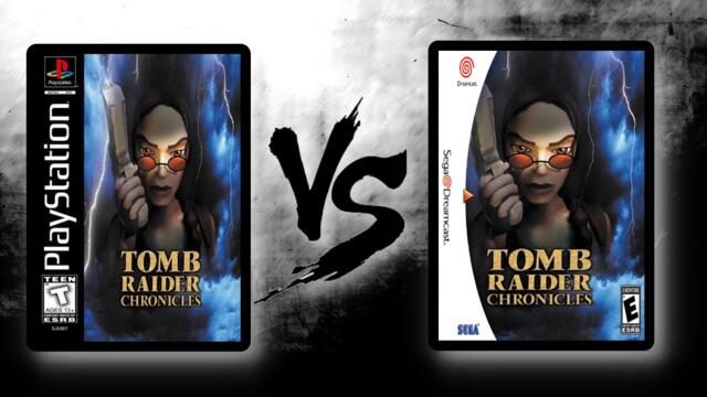 Tomb Raider Chronicles Sony Playstation vs Sega Dreamcast 🇺🇸 🇩🇪 🇯🇵 Comparison