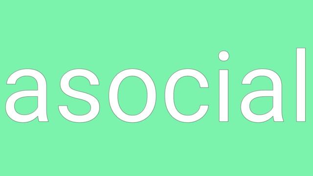 Asocial Definition & Meaning