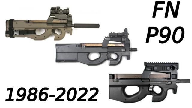 Evolution Of FN P90 (1986-2022)