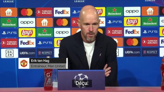 Ten Hag : “Avec 3 buts à Munich, vous devez au moins prendre 1 point”