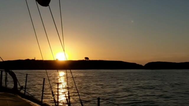 1 час морски вълни по залез слънце | Релаксиращи звуци от Черно море / Sea waves on a sunset | Relax