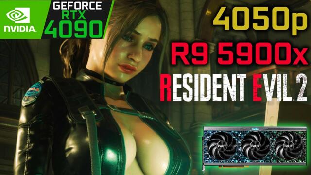 Resident Evil 2 | DX11 | Max Setting | R9 5900x | RTX 4090 | 8k