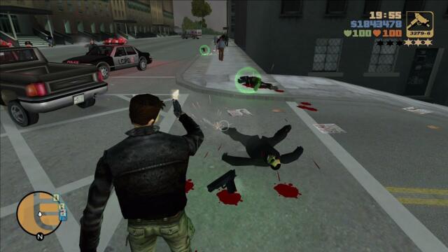 GTA 3 - Mafia Massacre + Six Star Escape