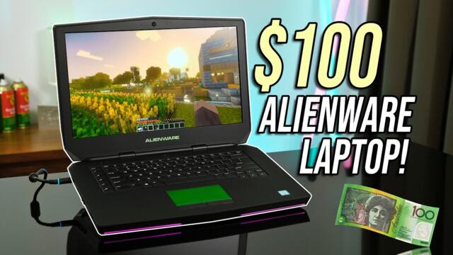 Buying A $100 Alienware Laptop From Facebook Marketplace!