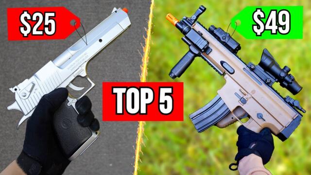 TOP 5 BEST Airsoft Guns Under $50