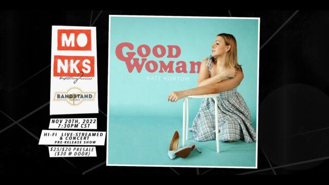 Kate Kortum "Good Woman" Pre-Release Concert