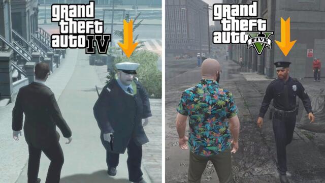 Why GTA 4 is Better Than GTA 5 Comparison Part 2