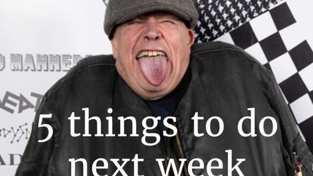 5 things to do next week (25 Sept - 1 Oct 2023)