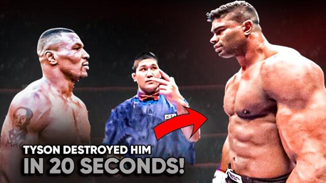 He RIDICULED Mike Tyson! ...but Tyson DESTROYED Him in 20 Seconds! This Fights is Unforgettable