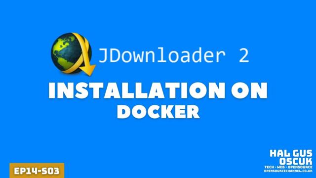 JDownloader 2 - Download the files with Docker