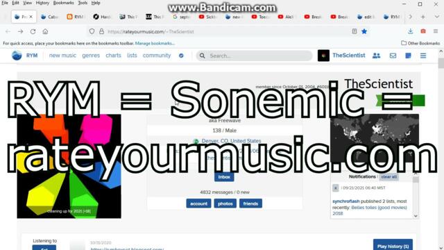 What is Rate Your Music.com? (RYM)