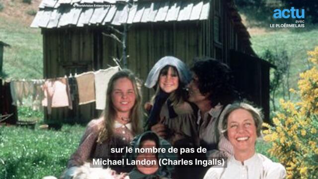 Elle construit la Petite Maison dans la prairie dans son jardin