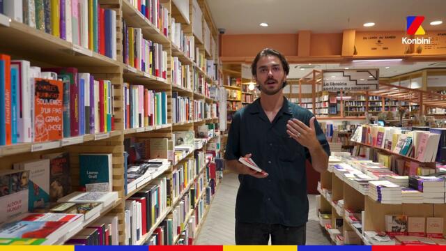 Panayotis Pascot est devenu écrivain. Donc on l'a amené faire un Book Club dans une librairie !