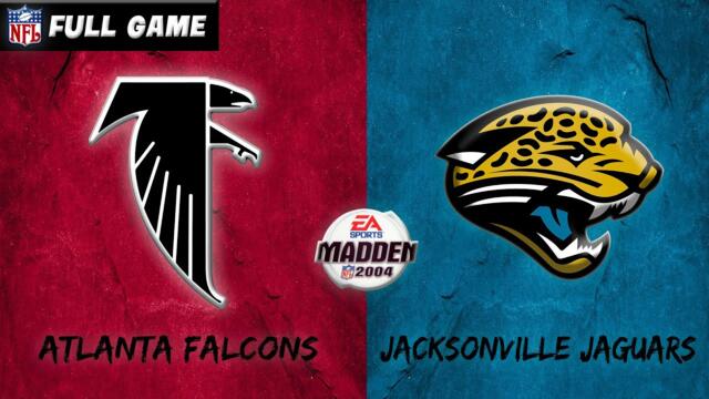 Madden NFL 2004 Historic Teams - 1998 Atlanta Falcons vs. 1996 Jacksonville Jaguars
