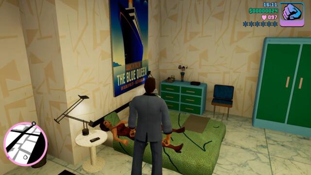 GTA VICE CITY Tommy vercetti S*X with CANDY (colonel daughter)