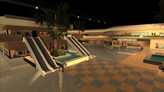 GTA Vice City - 1 Hour of Ambience at 60 FPS - North Point Mall