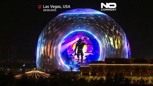 WATCH: Las Vegas' newest concert venue, the Sphere, opens