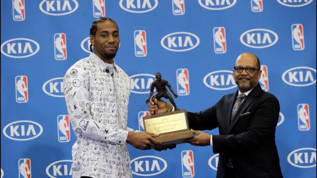 Kawhi Leonard - 2015 & 2016 NBA Defensive Player of the Year