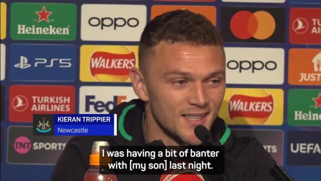 Trippier's son prefers Mbappé to his dad