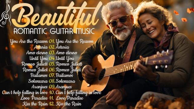 Las 100 Melodias Mas Romanticas con guitarra 2023 🎸 Música Relajante y Romántica para Guitarra suave
