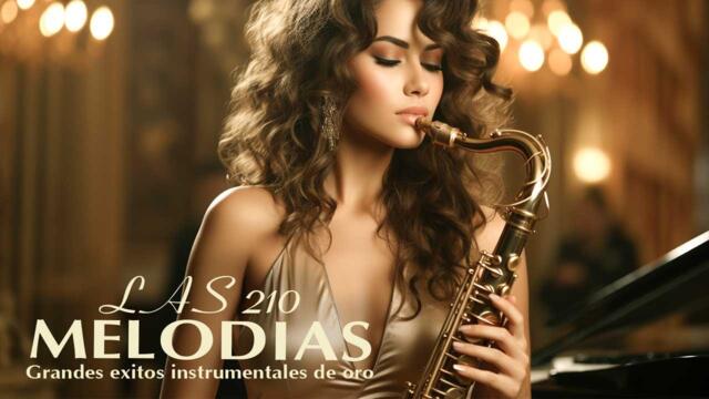 LAS 210 MELODIAS MAS BELLAS DE LA HISTORIA - Musica De Los 80/Grandes exitos instrumentales de oro