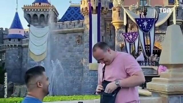 Demande en mariage à Disney : la réponse du futur marié a surpris tout le monde