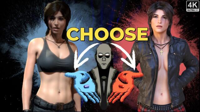 The Tomb Raider™ CHOOSE YOUR BEST RED OR BLUE | STEALTH INFILTRATION GAMEPLAY [4K 60FPS HDR]