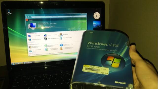 Unboxing and Installing Windows Vista Business in 2023!