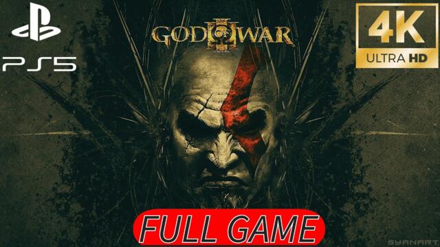 God of War 3 Full Gameplay [ 4K 60FPS ] No Commentary