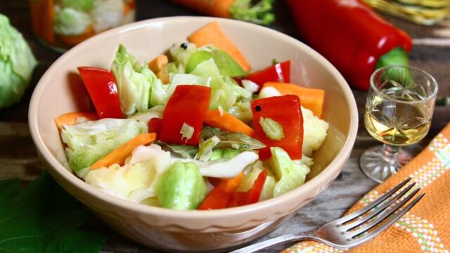 Дряновска сборджийска туршия - супер лесна и готова за 48 часа! Easy Pickled Vegetables