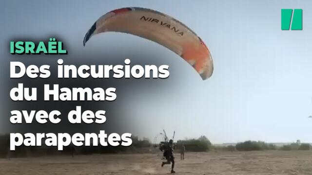 Des combattants s’inflitrent en parapente, selon des images de propagande hallucinantes