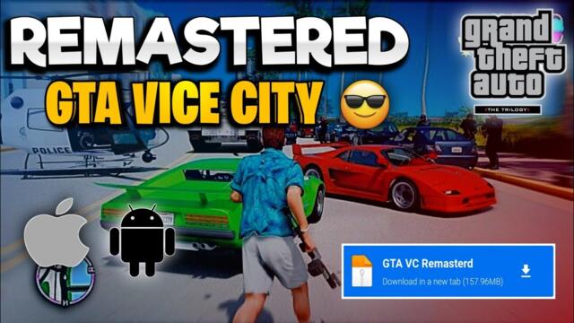 GTA VICE CITY REMASTERED FOR ANDROID IS HERE🔥! Play Now || Mediafire Link