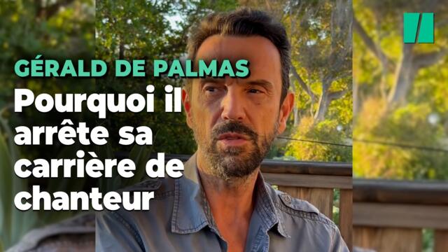 Gérald de Palmas met un terme à sa carrière pour « un problème de voix récurrent »