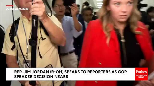 BREAKING NEWS: Jim Jordan Asked If He Can Guarantee No Government Shutdown Before GOP Speaker Choice