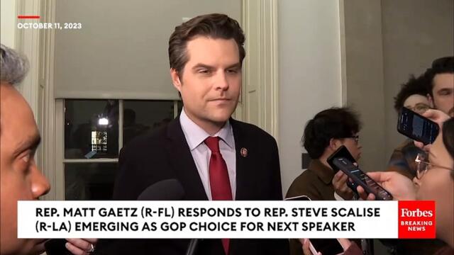 Matt Gaetz Says Majority Of House Republicans Do Not Support More Ukraine Funding
