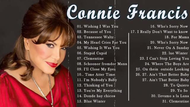Connie Francis Greatest Hits Full Album Best Songs Of Connie Francis