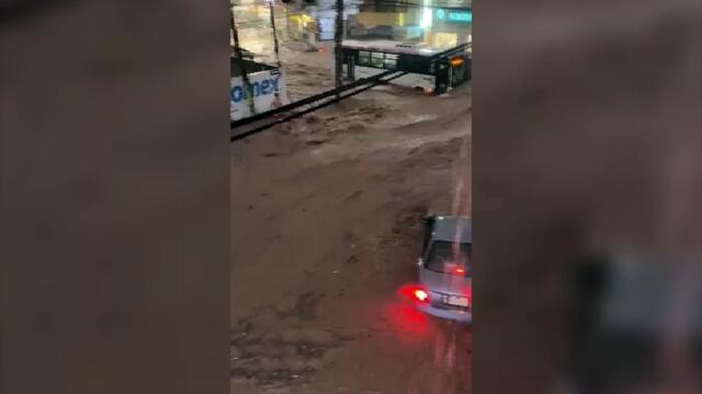 The passage of Hurricane Lidia wreaked havoc in Puerto Vallarta, Mexico