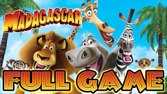 Madagascar FULL GAME Walkthrough Longplay (PS2, XBOX, Gamecube, PC)