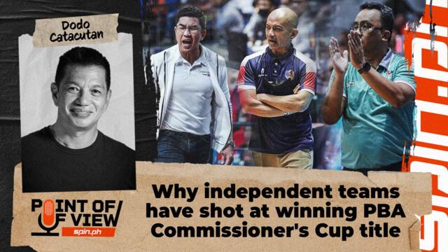 Why independent teams have shot at winning PBA Commissioner's Cup title