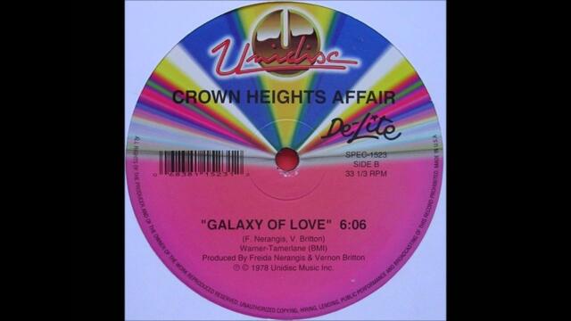 Crown heights affair - Galaxy of love (1978) 12 inch