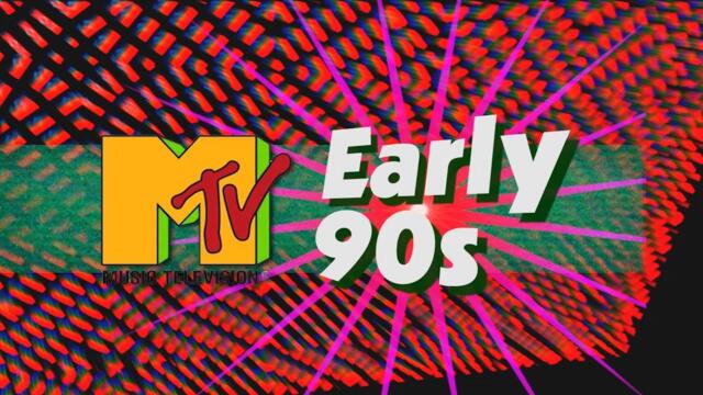 MTV EUROPE EARLY 90s VIDEOS COMPILATION