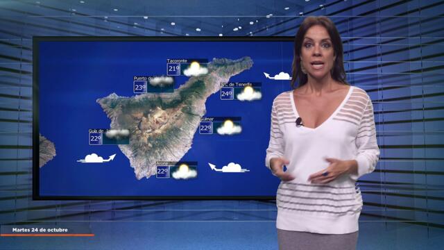 La previsión del tiempo en Canarias para el 24 de octubre de 2023, en Atlántico Televisión.