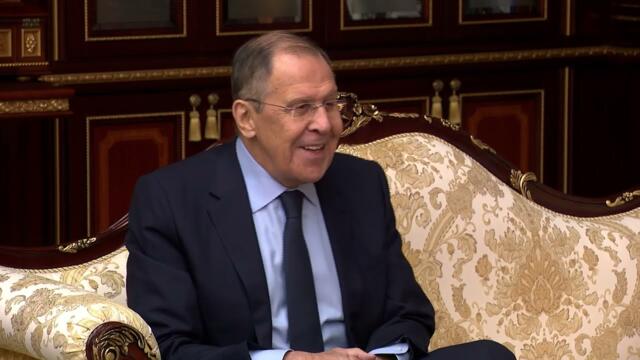 С.Лавров и А.Лукашенко, Минск, 26 октября 2023 года
