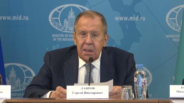 С.Лавров на заседании Межведомственной комиссии по прикаспийскому сотрудничеству