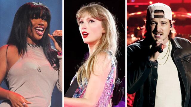 Taylor Swift Morgan Wallen And Sza Lead Finalists For 2023 Billboard Music Awards Billboard 