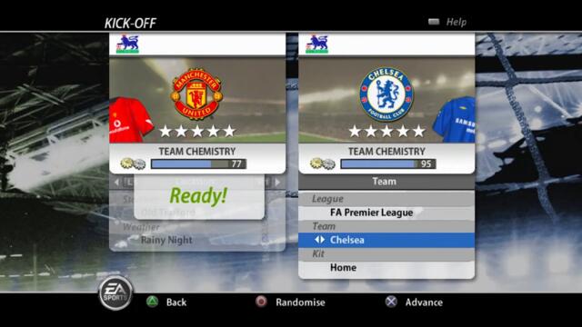 FIFA 06 Gameplay (PS2) - Manchested United vs Chelsea