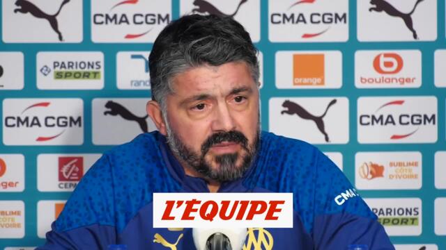 Gattuso : « Une défaite pour tout le monde » - Foot - L1 - OM