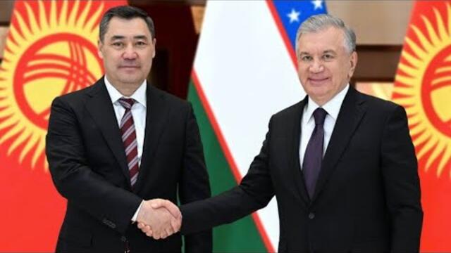 Садыр Жапаров и Шавкат Мирзиёев провели переговоры в Ташкенте
